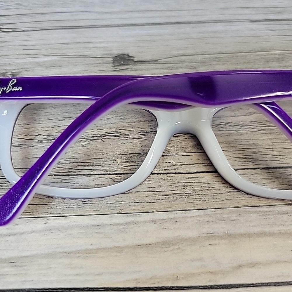 Ray-Ban Kids Eyeglasses RB 1531 3591 Purple FRAMES ONLY 48-16-130 Full Rim - Picture 9 of 10